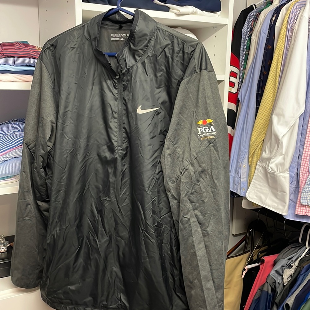 Baltusrol Golf Club PGA 2016 Nike Windbreaker Pullover Size Large